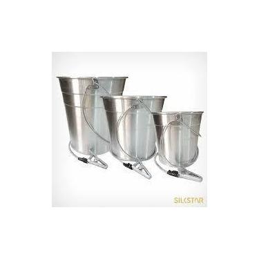 Imagem de Balde De Alumínio Com Ou Sem Cordoalha,5,12 ou 18 Litros para Caminhõe