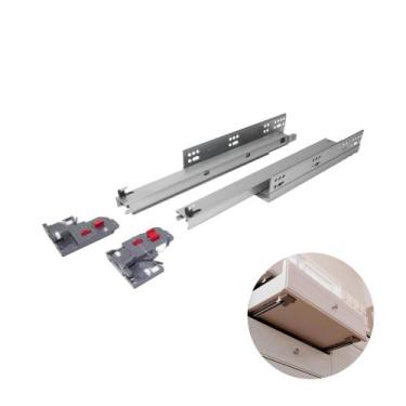 Imagem de Corrediça Telescópica Invisível Soft Closing 3d 450mm 35kg Mk, Invisiv