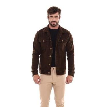 Imagem de Jaqueta Masculina Básica Tendência Estação Moda Jeans-Masculino