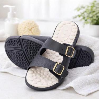 Imagem de Sandália Feminina Ortopédica Ultra Confortável Para Esporão e Fascite 