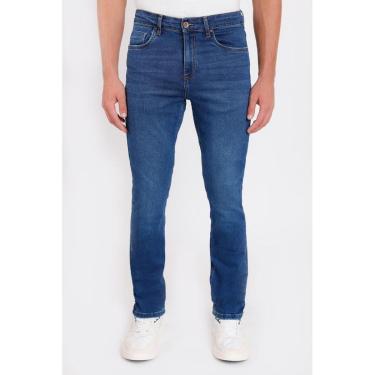 Imagem de Calça Aramis Jeans Slim Medium Blue Dirty Azul Médio-Masculino