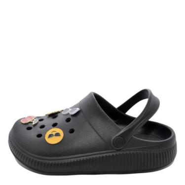 Imagem de Tamanco Feminino Moleca Full E.V.A REF: 5832101, Preto, 36