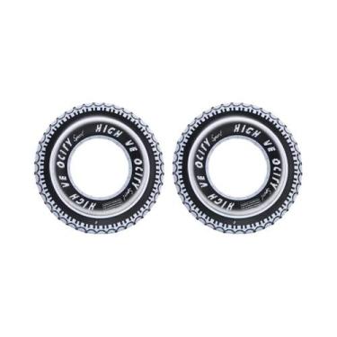 Imagem de Boia Inflável De PVC À Prova De Vazamentos Com Padrão De Pneus Para Cr