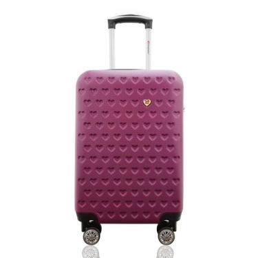 Imagem de Mala de Bordo 10 kg para Viagem em ABS Cadeado Integrado Rodas 360º Gl