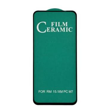 Imagem de Compatível com Xiaomi Redmi 15 - Película de Ceramica Gel 9d Protetora de Tela anti-riscos queda Full Cover