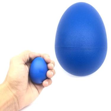 Imagem de Shaker ovo plastico chocalho AZUL Egg MXP-101 BLUE