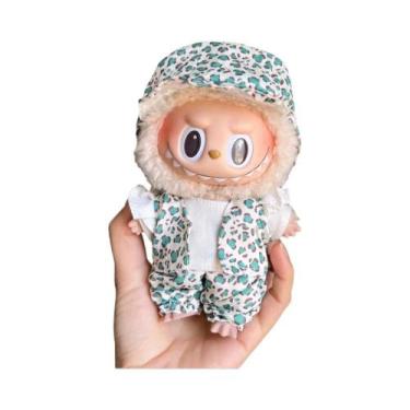 Imagem de Conjunto Casual De Roupa E Acessórios Estilosos Labubu De 17cm Para Cr