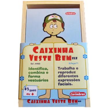 Imagem de Caixinha Veste Bem - Ele - Carimbras