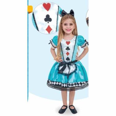 Imagem de Fantasia Infantil Alice - Tam. M(4 a 6 anos) - Anjo Fantasias