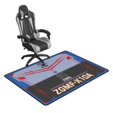 Imagem de Tapete de cadeira antiderrapante GundamSEED 89 cm × 119 cm para cadeira de jogos
