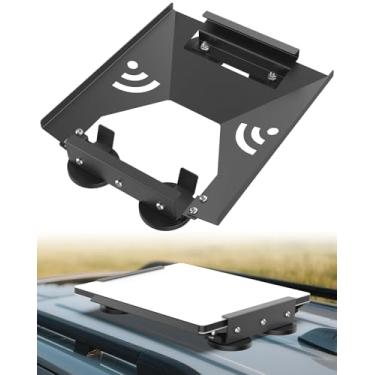 Imagem de Starlink Mini suporte magnético para teto de carro – fixação ultra-segura de 99,8 kg, design de liberação rápida e perfil baixo de 4,3 cm, resistente a arranhões e intempéries, perfeito para aventuras