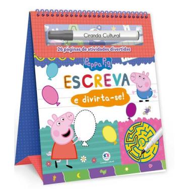 Imagem de Livro - Peppa pig - escreva