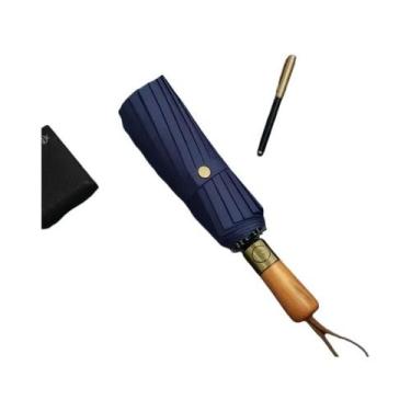 Imagem de Guarda-chuva Automático Dobrável Extra Grande, Resistente Ao Vento E À