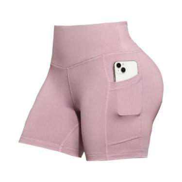Imagem de Shorts Femininos De Ciclismo E Corrida Com Efeito Levanta Bumbum, Cor 