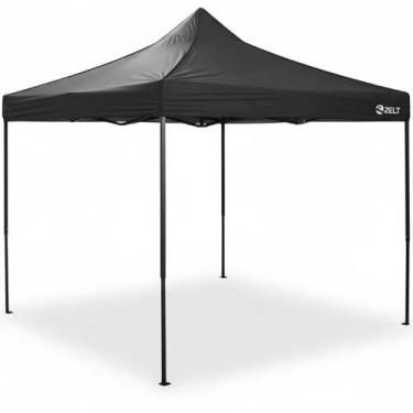 Imagem de Tenda Gazebo 3x3 Dobrável Articulada/Sanfonada ZT-TGA-3X3 ZELT Preto