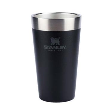 Imagem de Copo Térmico De Cerveja Stanley 473ml, Preto Matte