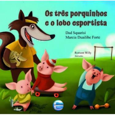 Imagem de Os Três Porquinhos e o Lobo Esportista - ELEMENTAR EDITORA, Sortido