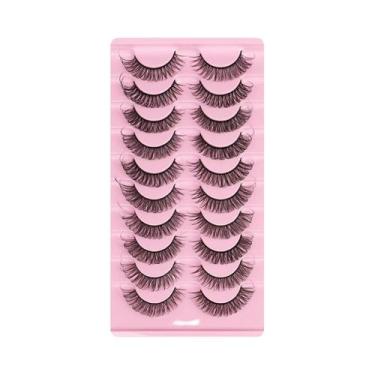 Imagem de Cílios Postiços Femininos 3D Curvados E Volumosos Estilo Russo DIY - 1