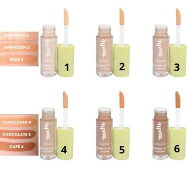 Imagem de Corretivo líquido com karité melu ruby rose café 6, CAPPUCCINO 4