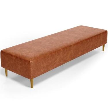 Imagem de Puff Decorativo Sala De Estar Bali W01 Pés Palito 170x60cm material si