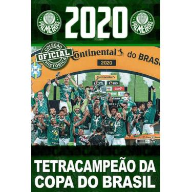 Imagem de Livro Coleção Oficial Histórica Palmeiras Edição 24 Pôster Copa do Bra