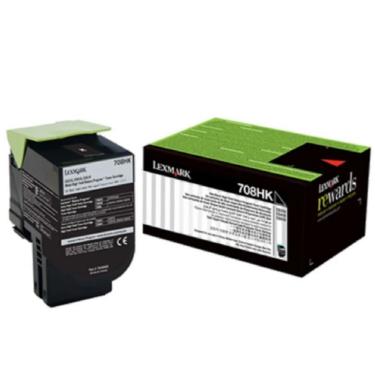 Imagem de Toner Lexmark 708hbk Preto | Lexmark Cs310 Cs410