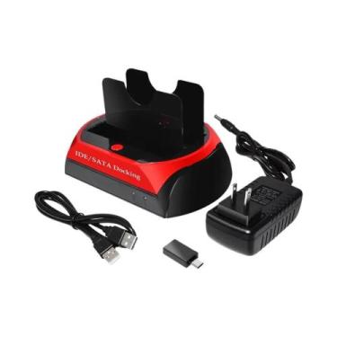 Imagem de Dock Universal Para Disco Rígido 2.5 3.5 IDE SATA Com Portas Serial E 