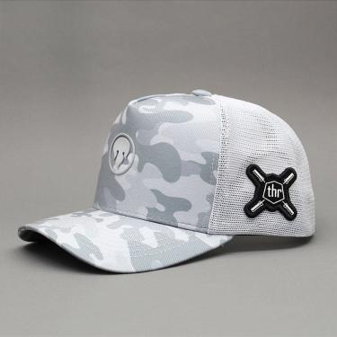 Imagem de Boné Thruster Camulado - Branco e Cinza