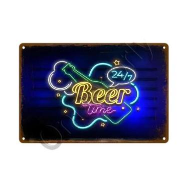 Imagem de Placa De Metal Vintage Para Bar, Pub, Clube, Caverna Do Homem, Arte De