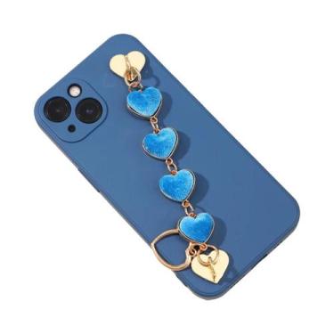 Imagem de Capa De Telefone Com Cadeia De Urso De Acrílico Colorido E Acessórios 