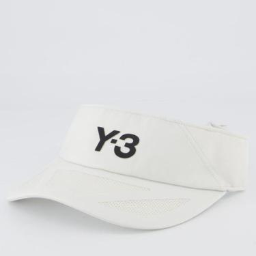 Imagem de Viseira Adidas Clima Y3 Branca, M/G
