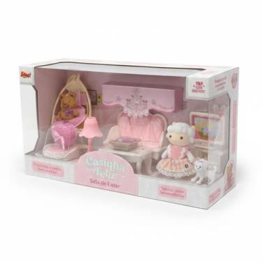 Imagem de Casinha Feliz Sala de Estar com Ovelhinha e Acessórios  Playset Infant