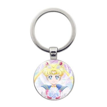Imagem de Chaveiro Sailor Moon Usagi Tsukino com pingente
