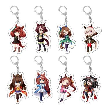 Imagem de Chaveiro Uma Musume Chibi Acessórios de chaveiro de acrílico