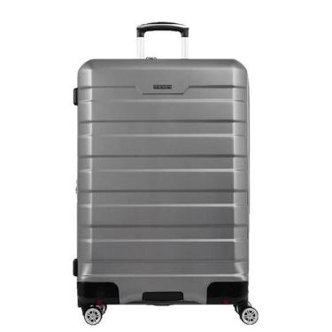 Imagem de Mala de Viagem Grande com Rodas 360º Wheeless 2T - Prata - Sestini, Pr