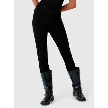 Imagem de Calça Legging Malwee 1000115185 Feminina Montaria Malha Interlock T. P