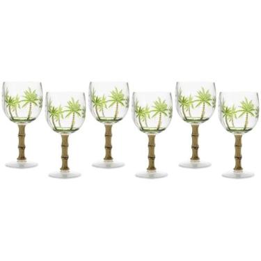Imagem de Jogo de Taças para Água 6 Peças 450ml - Bon Gourmet Palm
