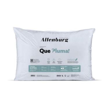 Imagem de Travesseiro Toque De Plumas Antialérgico Altenburg Branco, UN, Branco