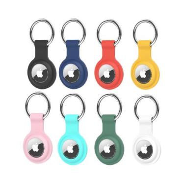 Imagem de Capa Protetora Anti-Perda E Anti-Risco Para Apple AirTags, Chaveiro, C
