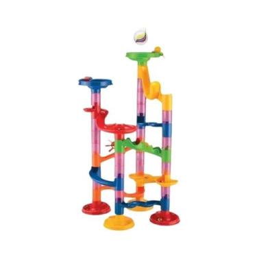 Imagem de Brinquedo De Montar Pista De Bolinhas 3D Para Crianças, Labirinto De B