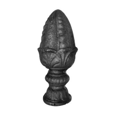 Imagem de Pinha Ferro Fundido N09 P/ Grade Portão Sacada Muro 8x18cm - UNICLAUDI