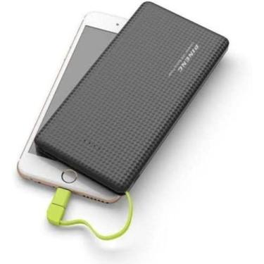 Imagem de Carregador Portátil 5000mAh Power Bank USB para Celular e Smartphone -