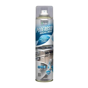 Imagem de Limpador Poderoso Brilha Inox Aerosol 300ml/200g - Kelldrin