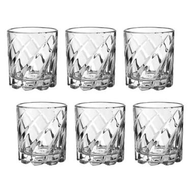 Imagem de Copo Baixo De Vidro Deli Glass Para Whisky 280 ml Home & CO 6 Peças