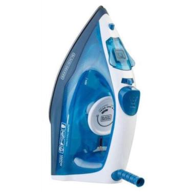 Imagem de Ferro De Passar A Vapor Black Decker FX2150 Branco Com Azul - 110V, 11