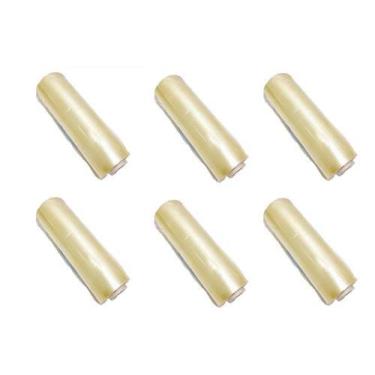 Imagem de 6 Rolos Bobina Plastico De Filme Pvc 28cm X 300 Metros - GUARUFILME