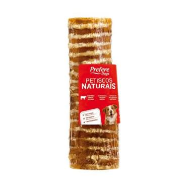 Imagem de Petisco Prefere Natural Traqueia Aberta Bovina Desidratado para Cães c
