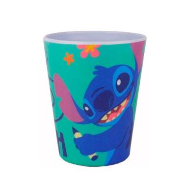 Imagem de Copo Infantil Disney Stitch Bebibas Melamine 300ml - Tuut