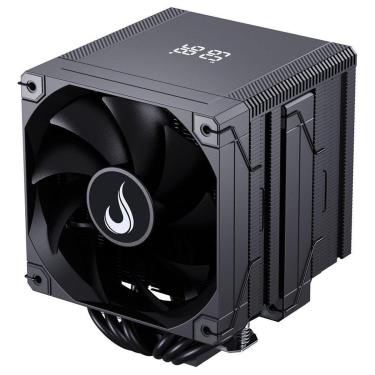Imagem de Air Cooler Gamer Rise Mode Temp 6 Pro Black, AMD e Intel, 120mm-RM-ACT6P-B-Unissex