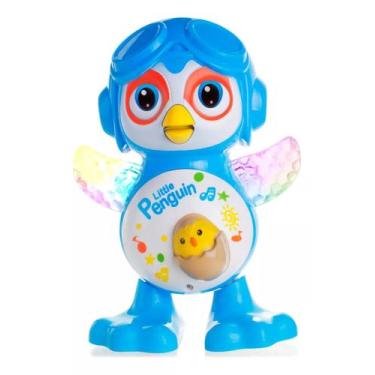 Imagem de Boneco Dança Musical Brinquedo Robô Som Luz Anda E Mexe Led - boneco D
